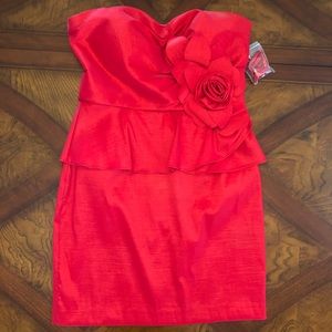 Red Cocktail Dress 🔥 Beautiful Dress